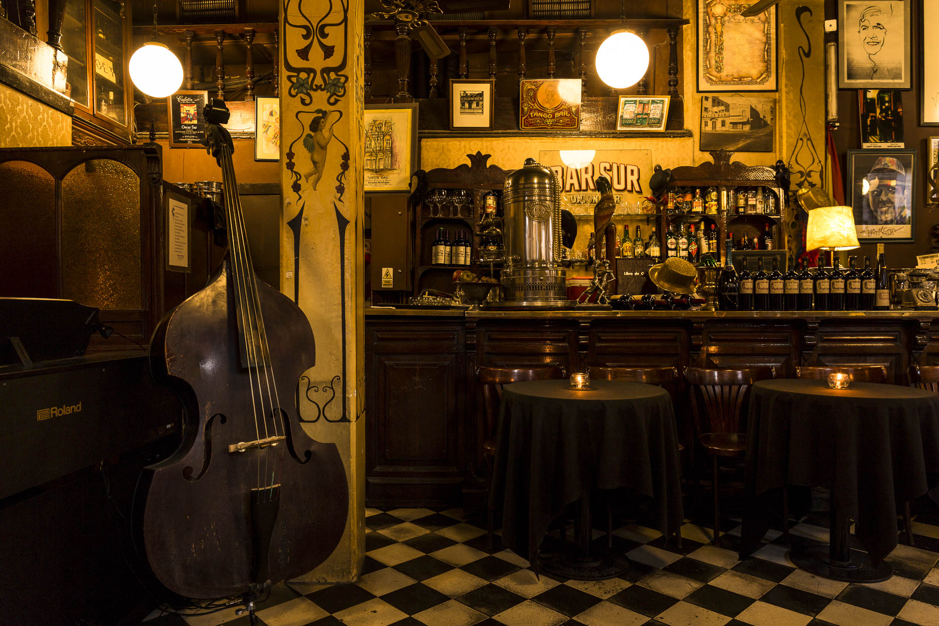 Interior of Tango Bar Sur